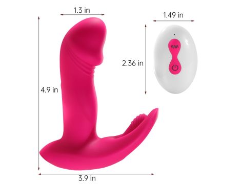 Flicking wearable vibrator - 3