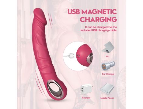 Realistic Vibrator PINK - 11