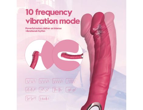 Realistic Vibrator PINK - 13