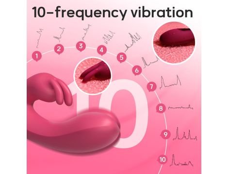 Rabbit vibrator PINK - 6