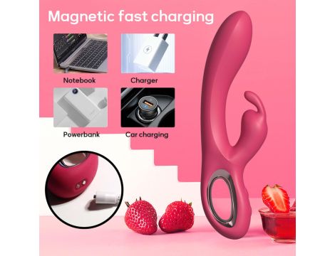 Rabbit vibrator PINK - 7