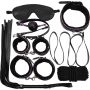 Fetish Fever - Bondage Set - 7 pieces - Black - 2