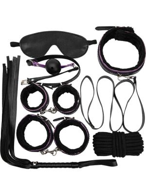 Fetish Fever - Bondage Set - 7 pieces - Black