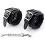 Fetish Fever - Cuffs with chain - Black - 2