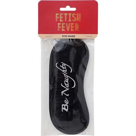 Fetish Fever - Eye Mask - Be Noughty - Black - 2