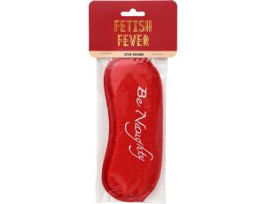 Fetish Fever - Eye Mask - Be Noughty - Red - image 2