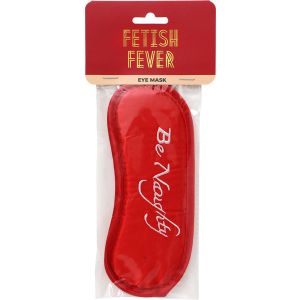 Fetish Fever - Eye Mask - Be Noughty - Red - image 2