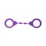 Kajdanki-Silicone Handcuffs Party Hard Suppression Purple - 3