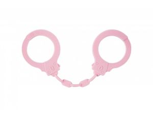 Kajdanki-Silicone Handcuffs Party Hard Suppression Pink