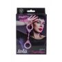 Kajdanki-Silicone Handcuffs Party Hard Suppression Pink - 5