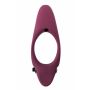 Pierścień-Erection Vibroring Pure Passion Stardust Wine Red - 3