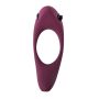 Pierścień-Erection Vibroring Pure Passion Lunar Wine Red - 2