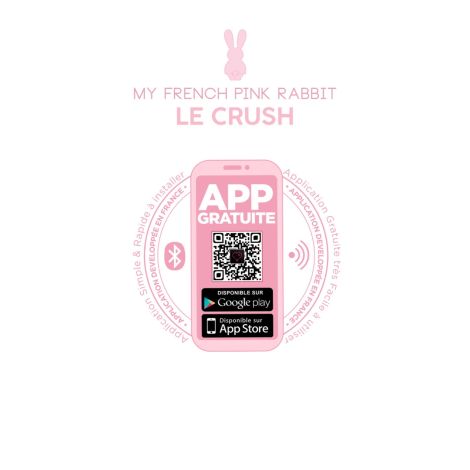 Le Crush Rose Pale - App controlled - 4