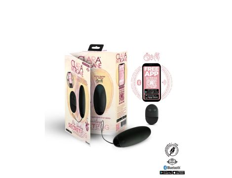 My Vibrating Secret EGG Black - App controlled - 8