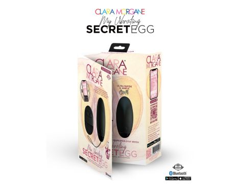 My Vibrating Secret EGG Black - App controlled - 3