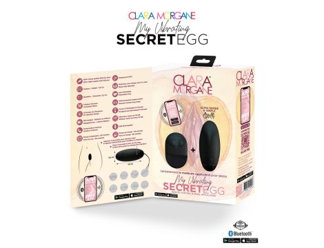 My Vibrating Secret EGG Black - App controlled - 4