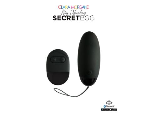 My Vibrating Secret EGG Black - App controlled - 5