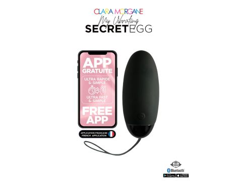 My Vibrating Secret EGG Black - App controlled - 6