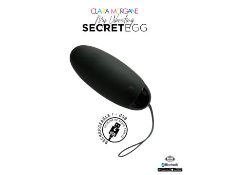 My Vibrating Secret EGG Black - App controlled - 7