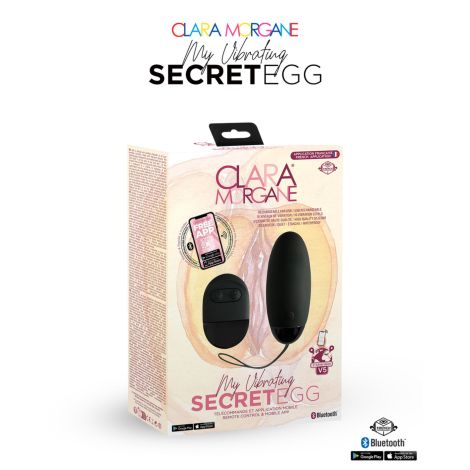 My Vibrating Secret EGG Black - App controlled - 2