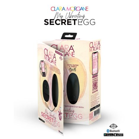 My Vibrating Secret EGG Black - App controlled - 3