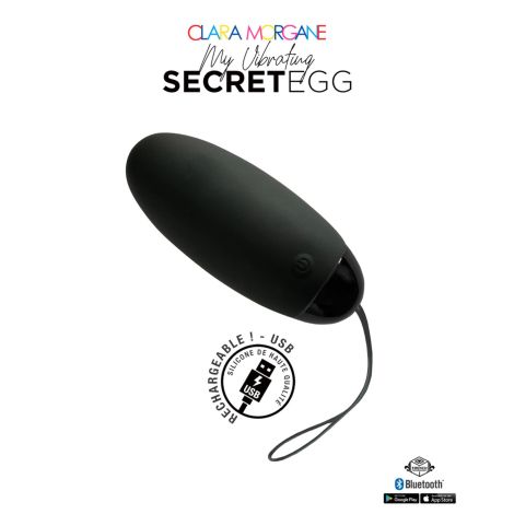 My Vibrating Secret EGG Black - App controlled - 7