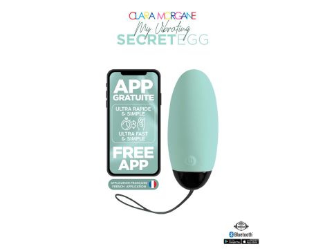 My Vibrating Secret EGG Turquoise - App controlled - 6