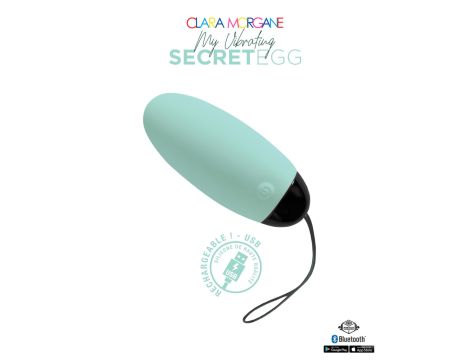 My Vibrating Secret EGG Turquoise - App controlled - 7