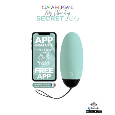 My Vibrating Secret EGG Turquoise - App controlled - 6