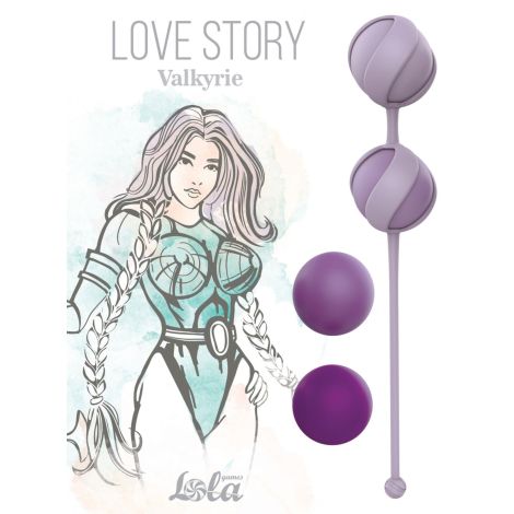 Replacement Vaginal Balls Set Love Story Valkyrie Purple - 3