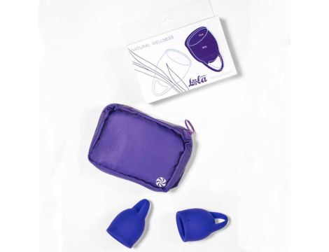 Tampony-Menstrual Cups Kit Natural Wellness Iris - 2