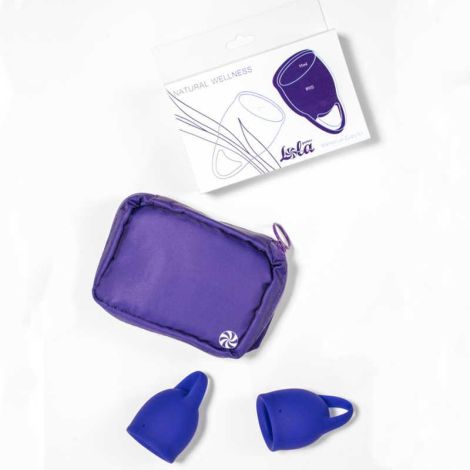 Tampony-Menstrual Cups Kit Natural Wellness Iris - 2