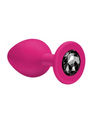 Plug-Anal Emotions Cutie Small Pink black crystal