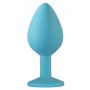 Plug-Anal Plug Emotions Cutie Medium Turquoise Pink crystal - 3