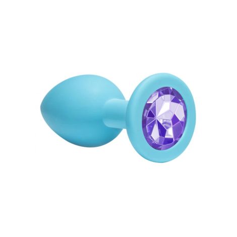 Plug-Anal Plug Emotions Cutie Medium Turquoise light purple - 2