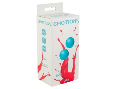 Vaginal balls without a loop Emotions Lexy Medium turquoise