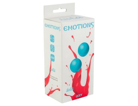 Vaginal balls without a loop Emotions Lexy Large turquoise