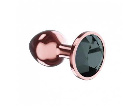 Plug-Butt Plug Diamond Jet Shine L Rose Gold