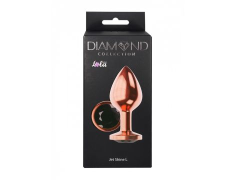 Plug-Butt Plug Diamond Jet Shine L Rose Gold - 5