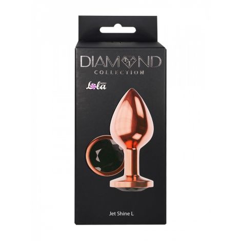 Plug-Butt Plug Diamond Jet Shine L Rose Gold - 5