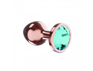 Plug-Butt Plug Diamond Topaz Shine L Rose Gold