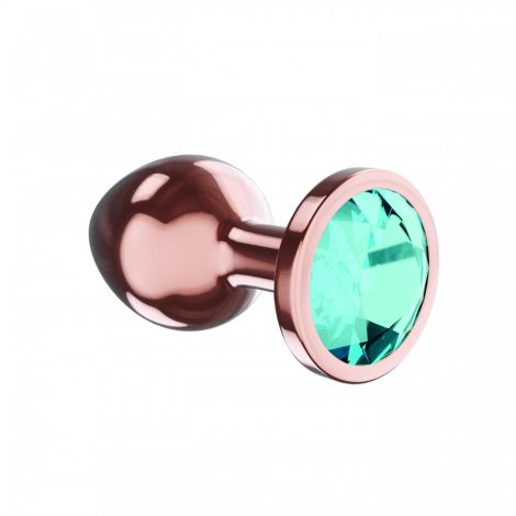 Plug-Butt Plug Diamond Topaz Shine L Rose Gold