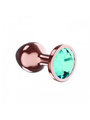 Plug-Butt Plug Diamond Topaz Shine L Rose Gold