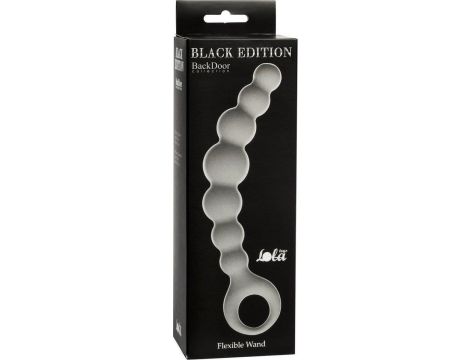 Plug-Anal Beads Flexible Wand Grey - 2