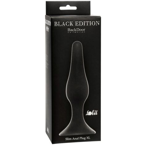 Plug-Slim Anal Plug XL Black