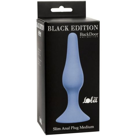 Plug-Slim Anal Plug Medium Blue