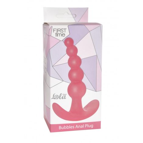 Plug-Bubbles Anal Plug Pink