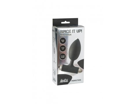 Vibrating Anal Plug Spice it up New Edition Perfection Black - 3