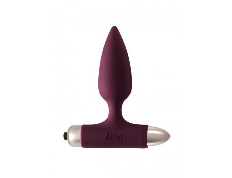 Vibrating Anal Plug Spice it up New Edition Glory Wine red