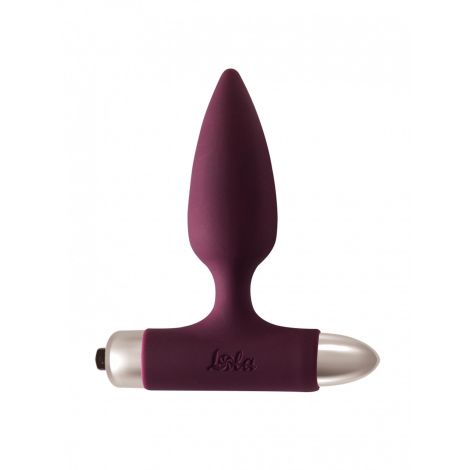 Vibrating Anal Plug Spice it up New Edition Glory Wine red